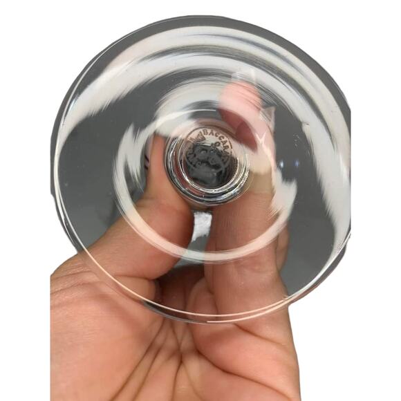 Baccarat Clear Crystal Glasses Set of Two - Picture 5 of 6